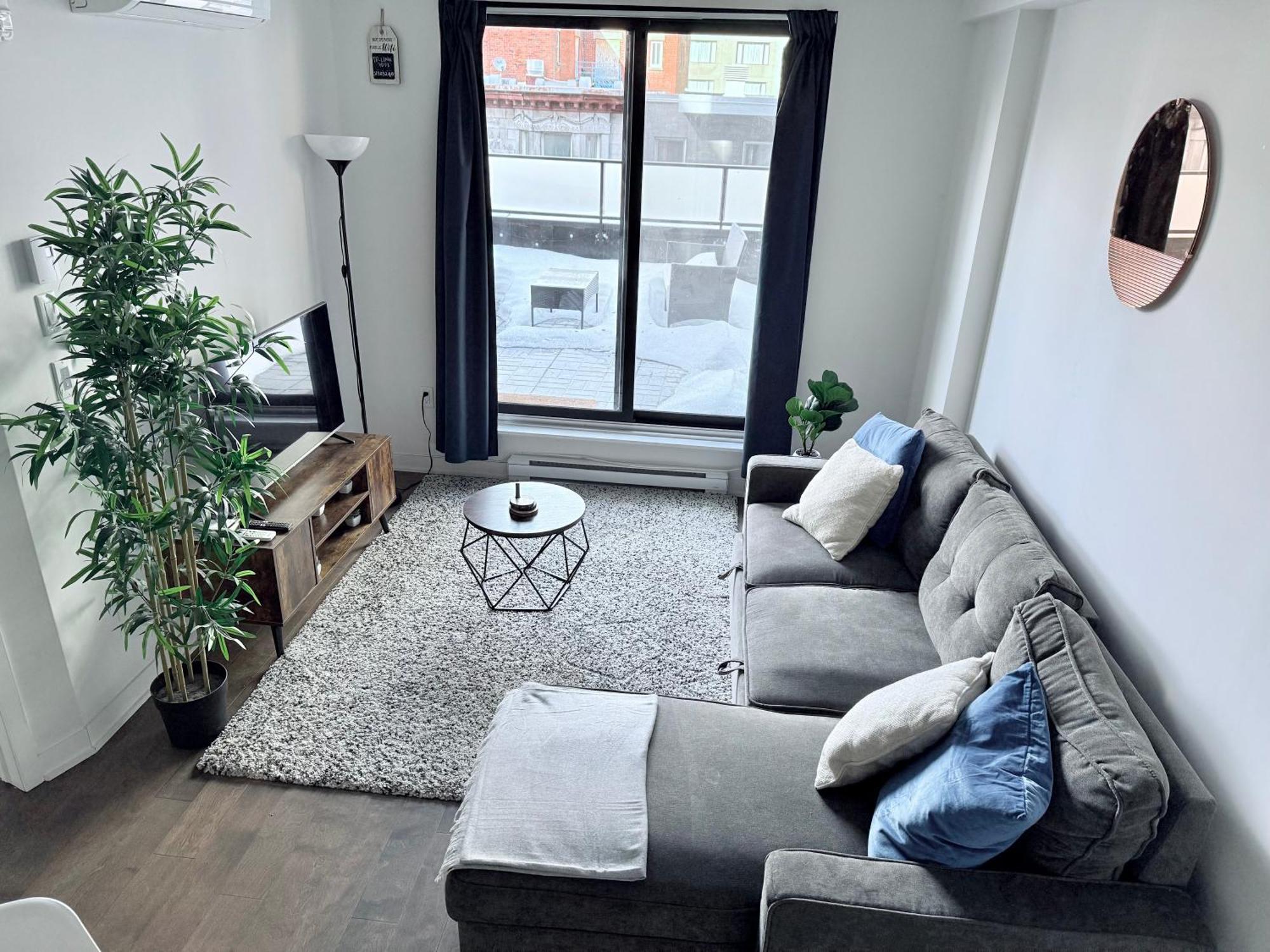 Condo In The Heart Of Downtown Montréal Extérieur photo